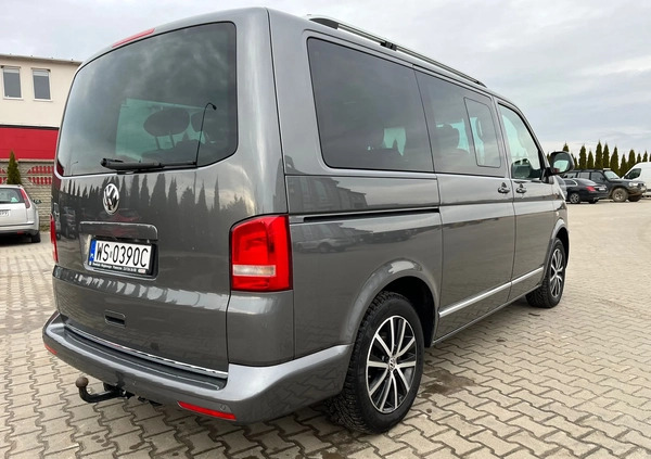 Volkswagen Multivan cena 114900 przebieg: 120000, rok produkcji 2013 z Siedlce małe 211